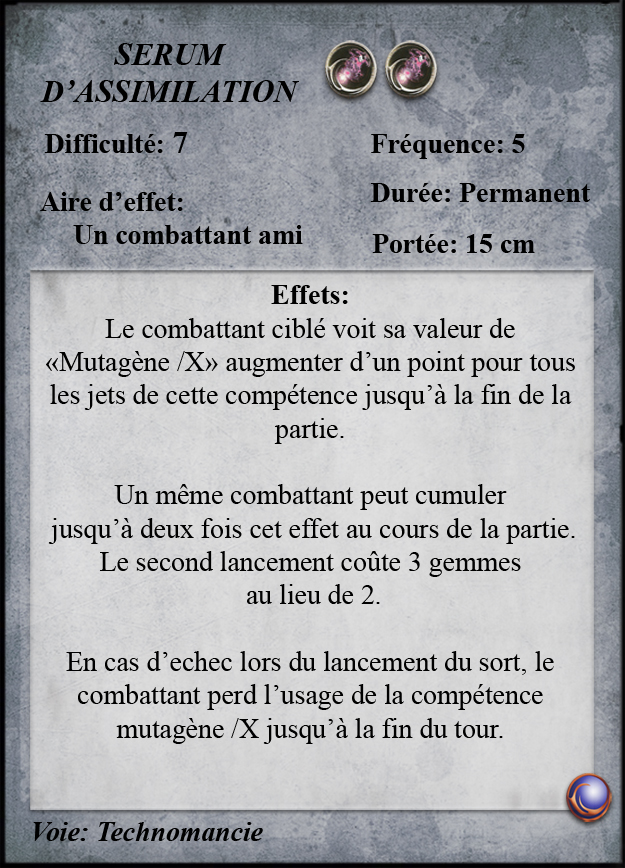 Sérum d'Assimilation